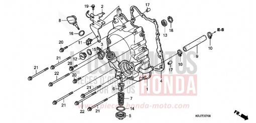 PANNEAU CARTER-MOTEUR D. FES125A9 de 2009